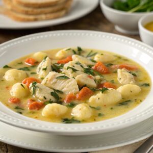 Chicken and Gnocchi Soup